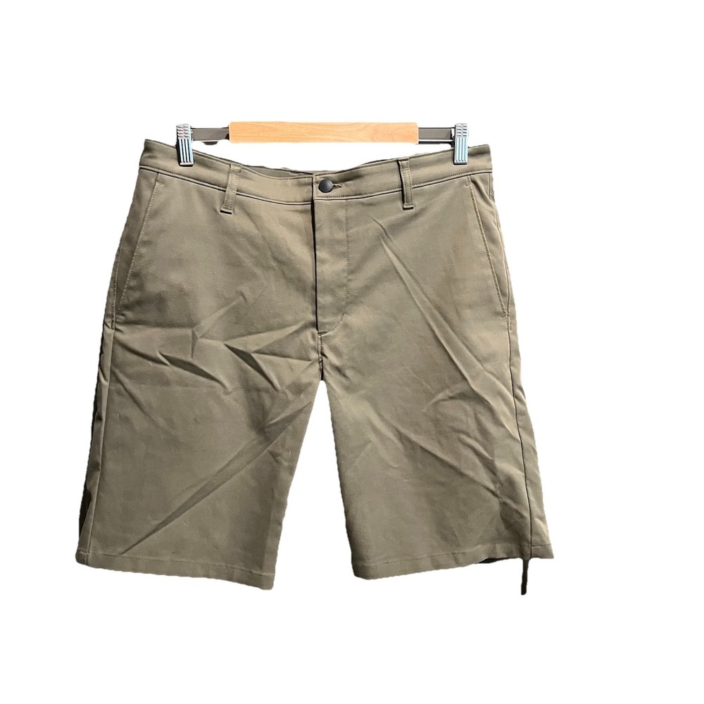 Proof Huckberry Equator Olive Green Men's Chino Shorts Size 34‎
